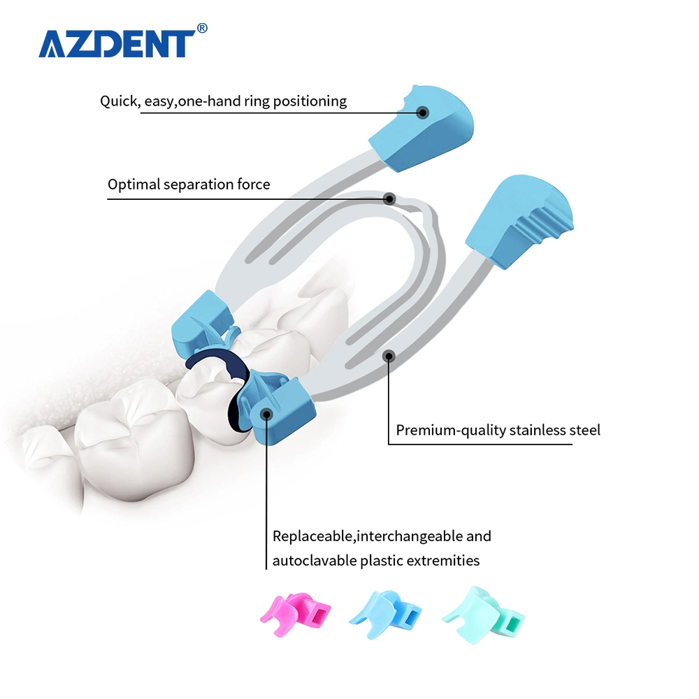 Good Price Azdent Dental Sectional Contoured Matrix Clip Matrices Clamps Wedges